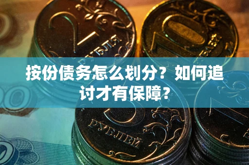 武汉按份债务怎么划分？如何追讨才有保障？