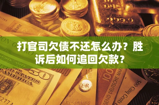 武汉打官司欠债不还怎么办？胜诉后如何追回欠款？