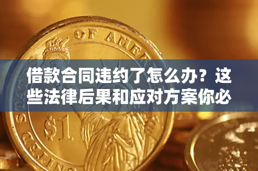 武汉借款合同违约了怎么办？这些法律后果和应对方案你必须知道