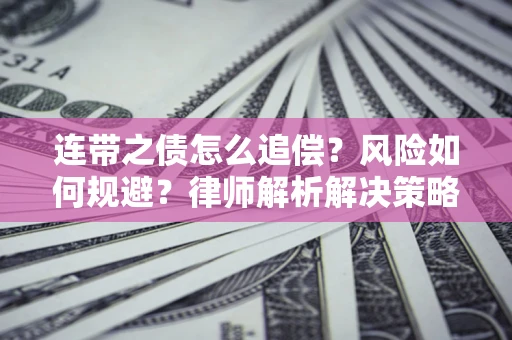 武汉连带之债怎么追偿？风险如何规避？律师解析解决策略
