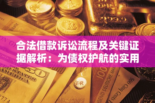 武汉合法借款诉讼流程及关键证据解析：为债权护航的实用指南