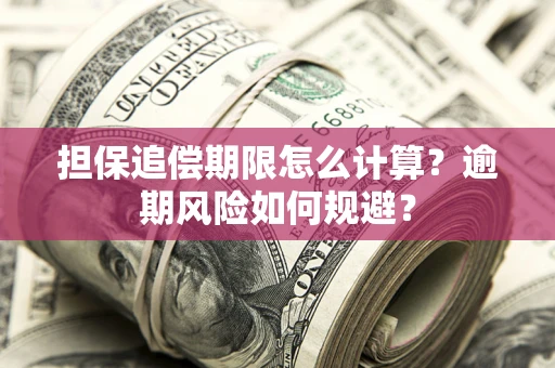 武汉担保追偿期限怎么计算？逾期风险如何规避？