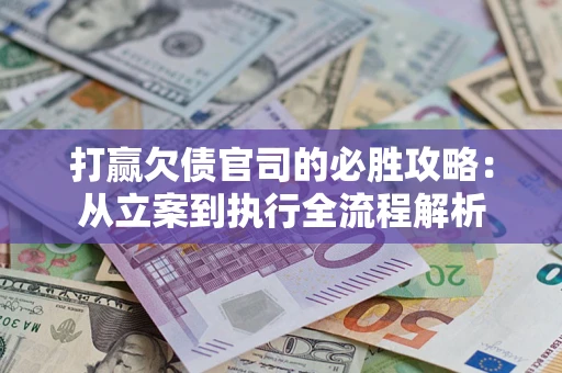 武汉打赢欠债官司的必胜攻略：从立案到执行全流程解析