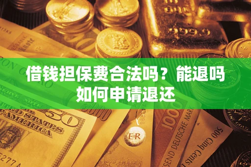 武汉借钱担保费合法吗？能退吗如何申请退还